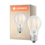 Ledvance Classic LED E27 Birne Fadenlampe Klar 7.5W 1055lm - 840 Kaltweiß | Ersatz für 75W