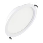 Ledvance LED Downlight Comfort Opal Aluminium Weiß 42W 5000lm 180D - 930-940 CCT | 265mm - Ausschnitt 250mm - IP44 - Höchste Farbwiedergabe - Zigbee Dimmbar 