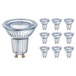 Mehrfachpackung 10x Osram Performance LED-Spot Reflektor GU10 PAR16 4.3W 350lm 120D - 827 Extra Warmweiß | Ersatz Für 30W