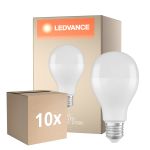 Mehrfachpackung 10x Ledvance Classic LED E27 Birne Matt 20W 2452lm - 827 Extra Warmweiß | Dimmbar - Ersatz Für 150W