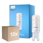 Mehrfachpackung 10x Philips CorePro LED Capsule G9 Matt 2.7W 300lm - 827 Extra Warmweiß | Dimmbar - Ersatz Für 25W