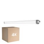 Mehrfachpackung 4x Ledvance LED Feuchtraumleuchte Feuchtigkeitsdicht Slimvalue 36W 4000lm - 865 Tageslichtweiß | 120cm 