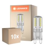 Mehrfachpackung 10x Ledvance Performance LED Kapsel Klar G9 2.6W 320lm - 827 Extra Warmweiß | Ersatz Für 30W
