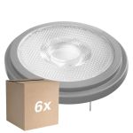 Mehrfachpackung 6x Ledvance  SUPERIOR LED-Spot Reflektor G53 AR111 11.7W 800lm 24D - 927 Extra Warmweiß | Höchste Farbwiedergabe - Dimmbar - Ersatz Für 75W