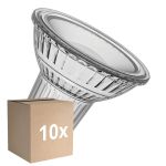 Mehrfachpackung 10x Ledvance LED Reflektor GU10 PAR16 6.9W 650lm 120D - 940 Kaltweiß| Dimmbar - Ersatz Für 80W