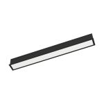 Eglo Einbau Licht Salitta Aluminium Schwarz 14W 1680lm - 830 Warmweiß | IP65