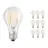 Mehrfachpackung 10x Osram CLASSIC LED E27 Birne Fadenlampe Klar 7.5W 1055lm - 827 Extra Warmweiß | Dimmbar - Ersatz Für 75W