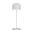 Eglo Tischlampe Mannera Aluminium Grau 2W 200lm - 830 Warmweiß | IP54 - Touch Dimmbar - USB-C