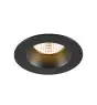 SLV New Tria 68 Spot Aluminium Schwarz Rund 8.3W 460lm 38D - 927 Extra Warmweiß | Ausschnitt 68mm -  Höchste Farbwiedergabe - Dimmbar 