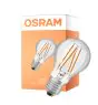 Osram Led Star Classic LED E27 Birne Fadenlampe Klar 4.9W 470lm - 827 Extra Warmweiß | Lichtsensor