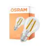 Osram Classic LED E27 Birne Fadenlampe Klar 3.8W 806lm Ultra Efficiency - 840 Kaltweiß | Ersatz Für 60W