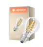 Ledvance Classic LED E27 Birne Fadenlampe Klar 2.2W 470lm - 827 Extra Warmweiß | Ersatz Für 40W