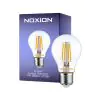 Noxion Lucent Fadenlampe LED E27 Birne Klar 7W 806lm - 827 Extra Warmweiß | Dimmbar - Ersatz für 60W