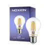 Noxion Lucent LED E27 Birne Fadenlampe Klar 8.5W 1055lm - 827 Extra Warmweiß - Ersatz für 75W
