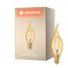 Ledvance Vintage 1906 LED E14 Kerze Gold 2.5W 220lm - 824 Extra Warmweiß | Ersatz für 22W