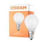 Osram LED Classic LED E14 Birne Fadenlampe Matt 3.8W 806lm - 840 Kaltweiß | Ersatz Für 60W