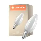 Ledvance LED Classic E14 Kerze Fadenlampe Matt 1.2W 255lm - 840 Kaltweiß | Ersatz Für 25W