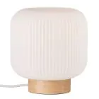 Nordlux Tischlampe Milford Glas Braun | Geeignet für 1x E27