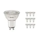Mehrfachpackung 10x Noxion PerfectColor LED-Spot GU10 PAR16 4W 345lm 60D - 940 Kaltweiß | Höchste Farbwiedergabe - Dimmbar - Ersatz für 50W