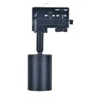 Noxion Schienenstrahler 3-Phasen Aluminium Schwarz | Geeignet für 1x GU10