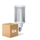 Mehrfachpackung 6x Philips TrueForce LED E27 HPL Klar 28W 4000lm 360D - 840 Kaltweiß | Ersatz Für 125W