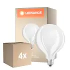 Mehrfachpackung 4x Osram Classic LED E27 Globe Fadenlampe Matt 17W 2452lm - 827 Extra Warmweiß | Ersatz Für 150W
