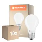 Mehrfachpackung 10x Ledvance Classic LED E27 Birne Matt 5.9W 806lm - 840 Kaltweiß| Ersatz Für 60W