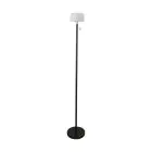 Eglo Stehlampe Montapalma-L Stahl Schwarz 2W 190lm - 830 Warmweiß | IP54 - Dimmbar - USB-C