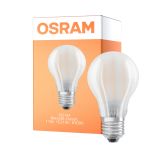 Osram Classic LED E27 Poire Filament Dépolie 11W 1521lm - 865 Lumière Du Jour | Équivalent 100W