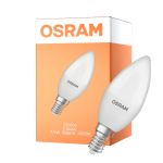 Osram Classic LED E14 Bougie Dépolie 7.5W 806lm - 840 Blanc Froid | Équivalent 60W