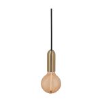 Ledvance Vintage 1906 Suspension Luminaire Rond Dorée Brun | Convient pour E27