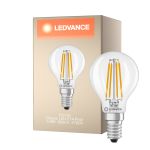 Ledvance Classic LED E14 Poire Filament Claire 5.9W 806lm - 827 Blanc Très Chaud | Équivalent 60W