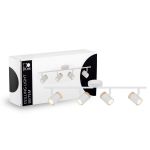 D'Lite Plafonnier Beitem Métal Dépolie Blanc FSC Bois | Convient Pour 4x GU10