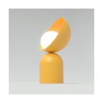 Emibig Lampe De Chevet Boto Acier Orange | Convient pour 1x G9 - Max 8W