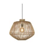 Good&Mojo Suspension Luminaire Madagascar Rattan Brun | Convient pour 1x E27 