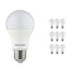Lot 10x Noxion Lucent Classic LED E27 Poire Dépolie 8.5W 806lm - 827 Blanc Très Chaud | Dimmable - Équivalent 60W
