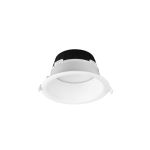 Noxion Downlight LED Hera Profond Encastré Blanc 21W 2400lm 100D - 827-830-840 CCT | 226mm - Diamètre 200mm
