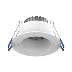 Noxion Spot LED Ares Profond Blanc 6W 540lm 927-940 3CCT - avec Inner Cercle  Blanc| Diamètre 68mm