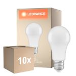 Lot 10x Ledvance  Classic LED E27 Poire Dépolie 13W 1521lm - 840 Blanc Froid | Équivalent 100W