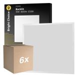 Lot 6x Bright Choice Panneau LED Backlit 36W 3600lm - 865 Lumière Du Jour | 60x60cm - UGR <22