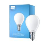 Philips Corepro LED Lustre E14 Boule Dépolie 6.5W 806lm - 840 Blanc Froid | Équivalent 60W