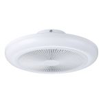 Eglo Ventilateur Sayulita 1 ABS Blanc 20.8W 820lm - 827-865 Variable Blanc | Dimmable