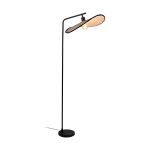 Eglo Lampadaires Salon Marywell Acier Noir | IP20 - Convient pour 1x E27 