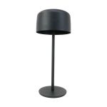 Eglo Lampe De Chevet Roccanova Acier Noir 2W 270lm - 830 Blanc Chaud | IP44 - Touch Dimmable - USB-C