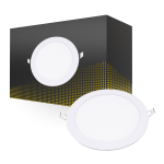 Bright Choice Downlight LED UltraSlim 15W 1200lm 110D - 840 Blanc Froid | 190mm - Diamètre 175mm