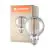 Ledvance Vintage 1906 LED E27 Globe Smoke 11W 500lm - 818 Blanc Très Chaud | Dimmable - Équivalent 42W