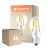 Lot 4x Ledvance Classic LED E27 Poire Filament Claire 11W 1521lm - 827 Blanc Très Chaud | Dimmable - Équivalent 100W