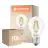 Lot 10x Ledvance Classic LED E27 Poire Filament Claire 3.4W 470lm - 827 Blanc Très Chaud | Équivalent 40W