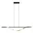 Eglo Suspension Luminaire Conaprato Acier Brushed Laiton, Noir 20W 2500lm - 827-840-865 CCT | Dimmable