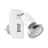 Eglo Applique Murale Mini 4 Lamp avec Prise Blanc Chrome 2.8W 250lm - 820-830 Variable Blanc | IP20 - Incl. 1x GU10